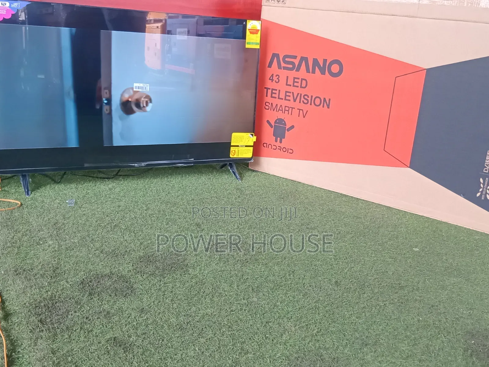 Asano 43-Inch Smart TV Powerful Visual Experience With Premium Modern