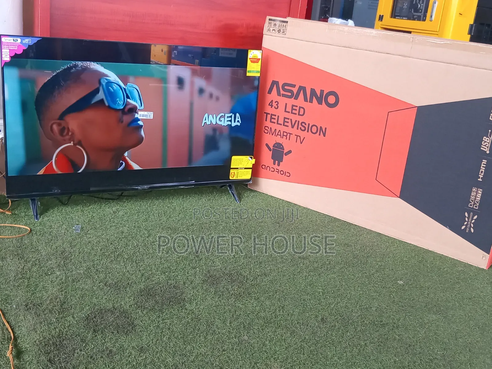 Asano 43-Inch Smart TV Powerful Visual Experience With Premium Modern