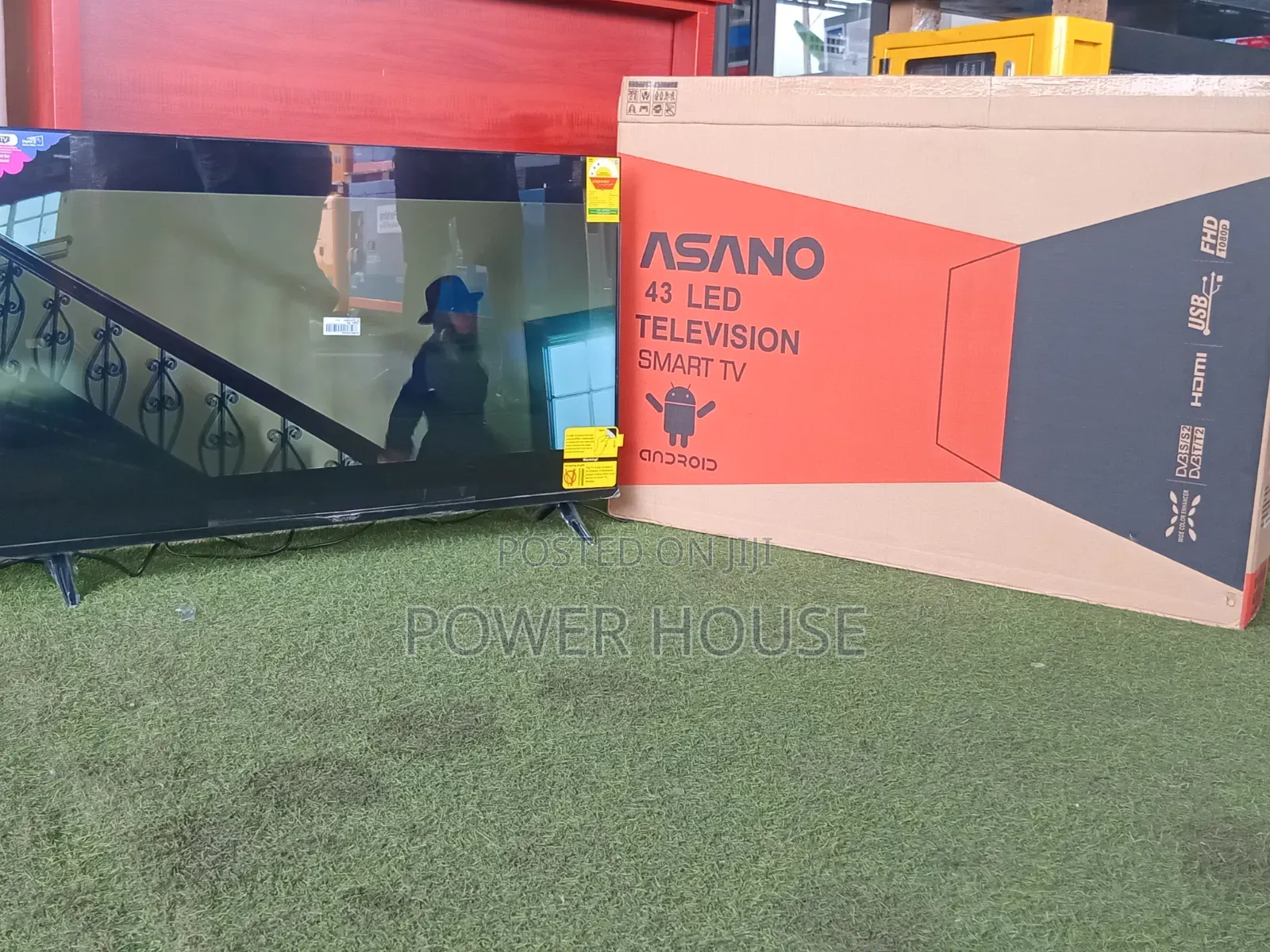 43Inch Asano Smart Television Modern Home Entertainment With Excellent