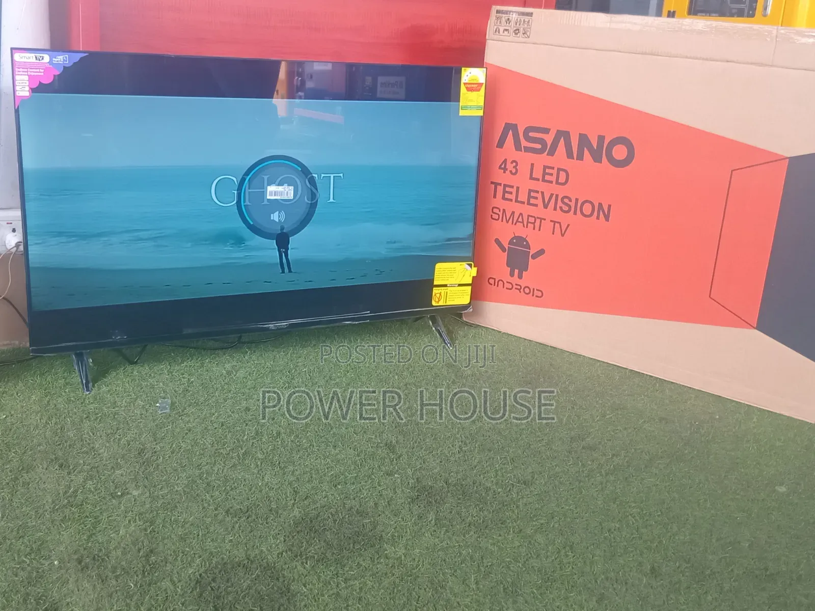 Asano 43-Inch Smart TV – Premium-Looking Design, Clear