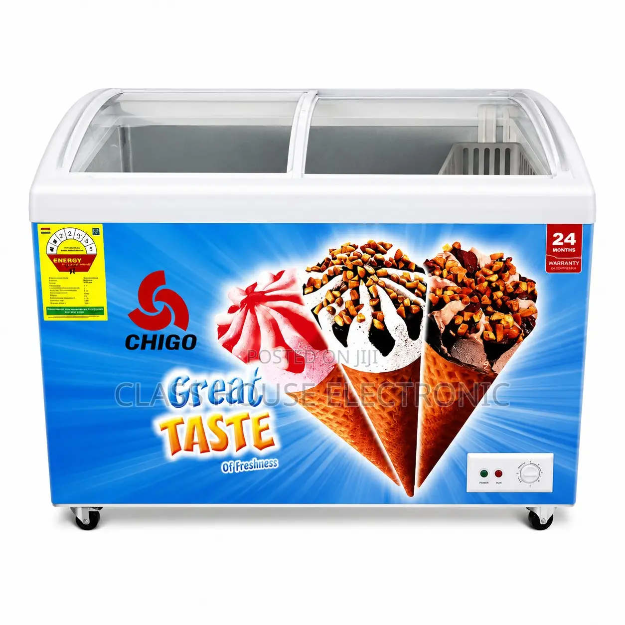 Chigo Display Freezers 253Ltr, More 318Ltr 383Ltr