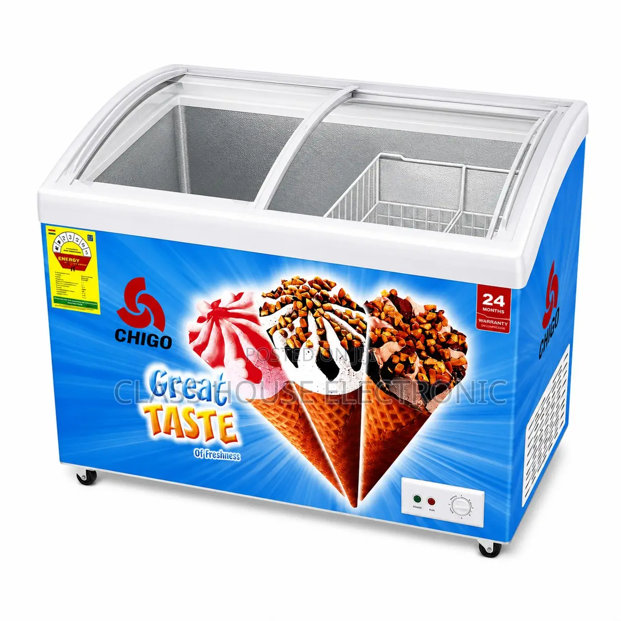 Chigo Display Freezers 253Ltr, More 318Ltr 383Ltr