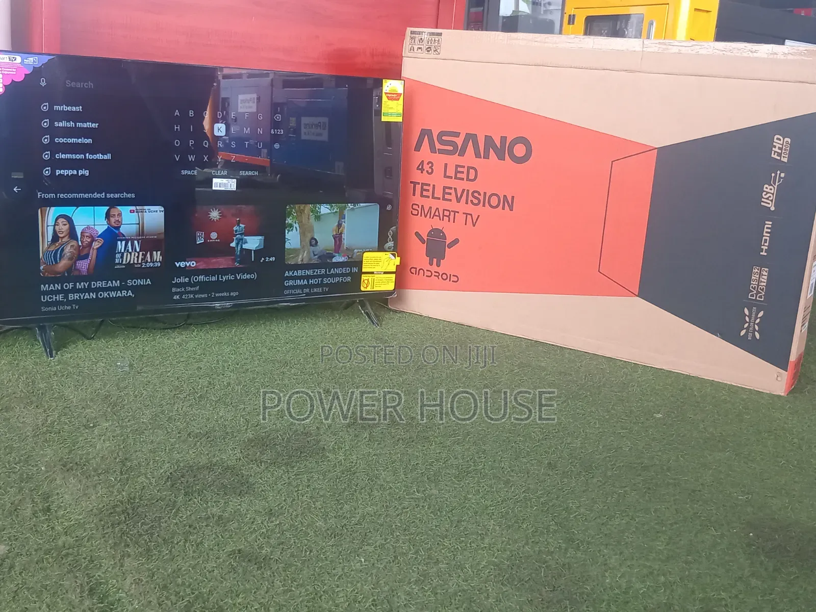 Asano Smart TV Massive Screen, Quality Picture Smooth Entertainment