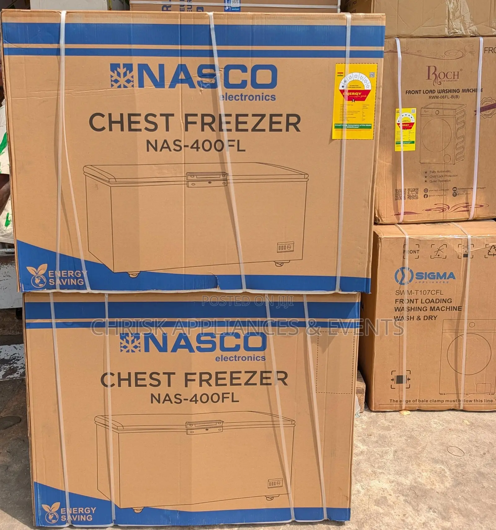 Nasco Nas-400fl 288l Chest Freezer