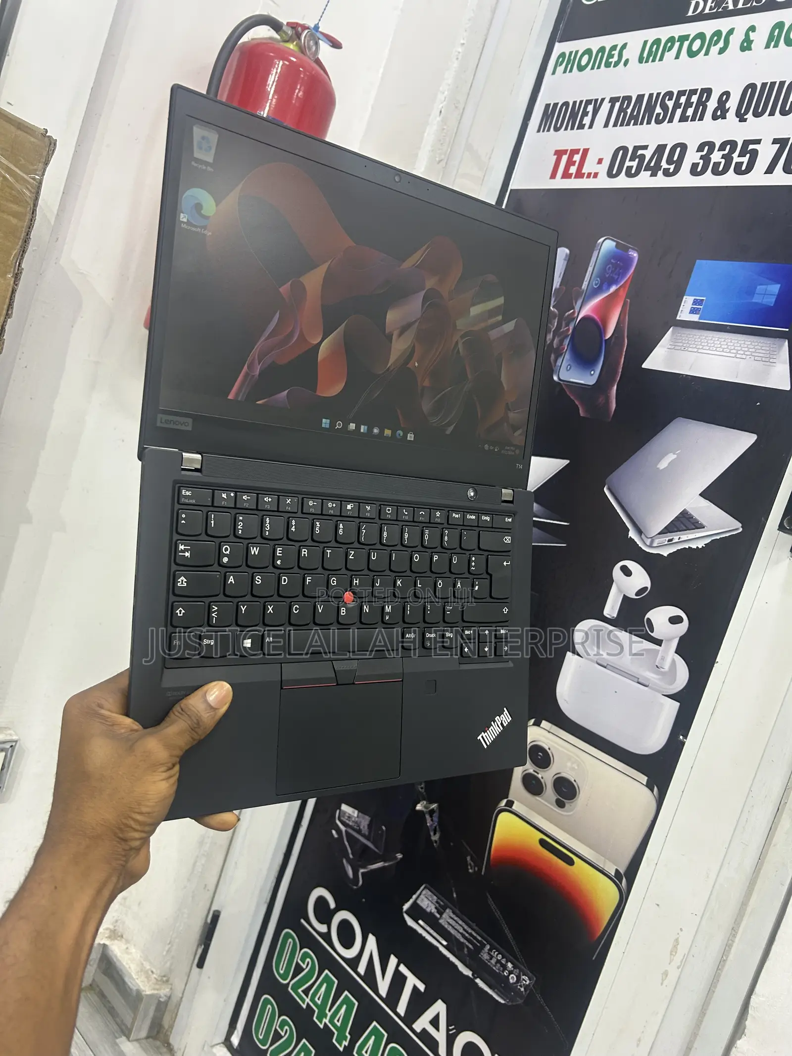Laptop Lenovo ThinkPad T14 16GB Intel Core i5 SSD 256GB