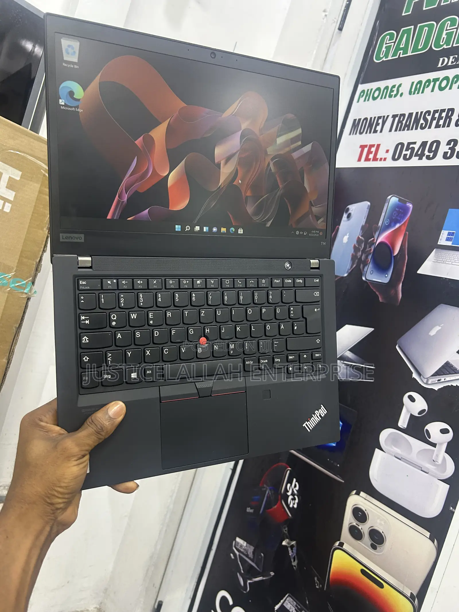 Laptop Lenovo ThinkPad T14 16GB Intel Core i5 SSD 256GB