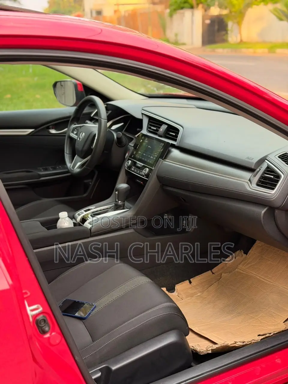 Honda Civic EX Sedan 2018 Red