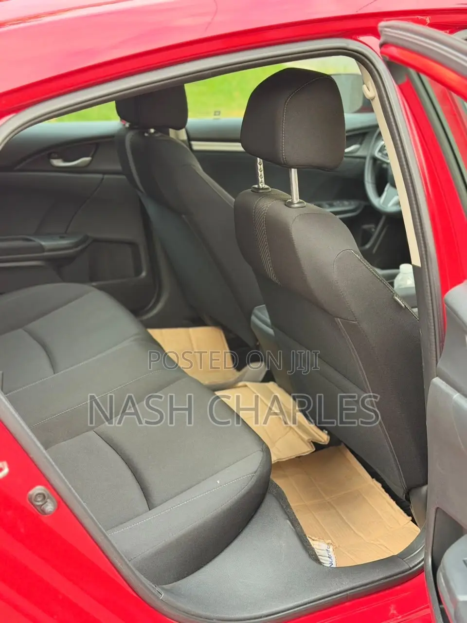 Honda Civic EX Sedan 2018 Red