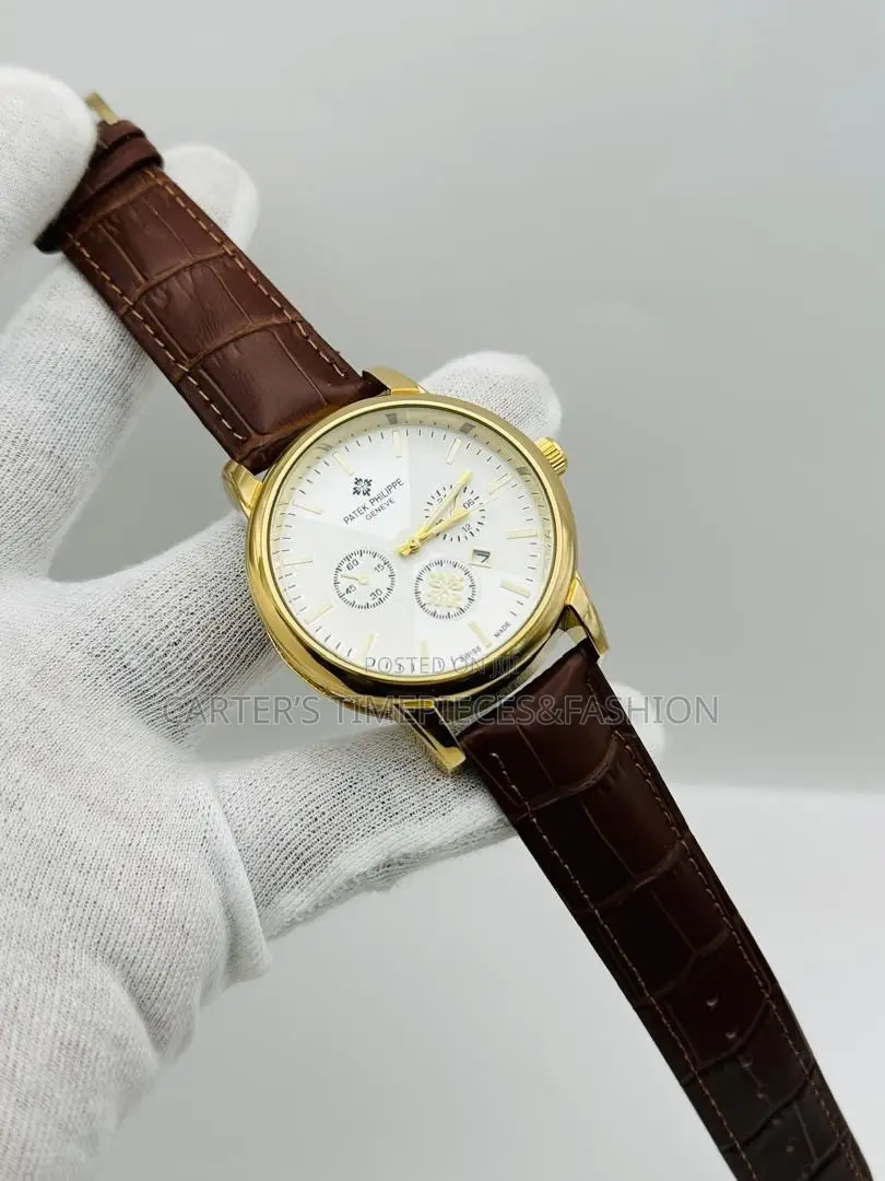 Patek Phillipe Leather Watch