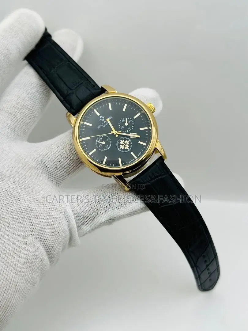 Patek Phillipe Leather Watch