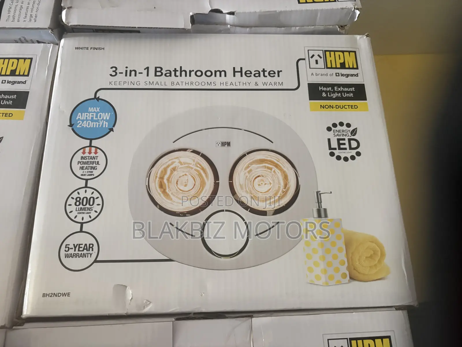 HPM 3-in-1 Bathroom Heater