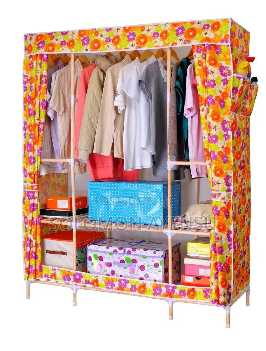 Portable, Foldable Fabric Wardrobe