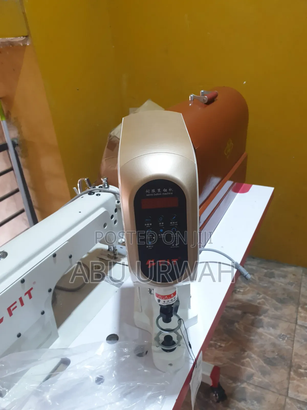 Digital Eyelet Machine