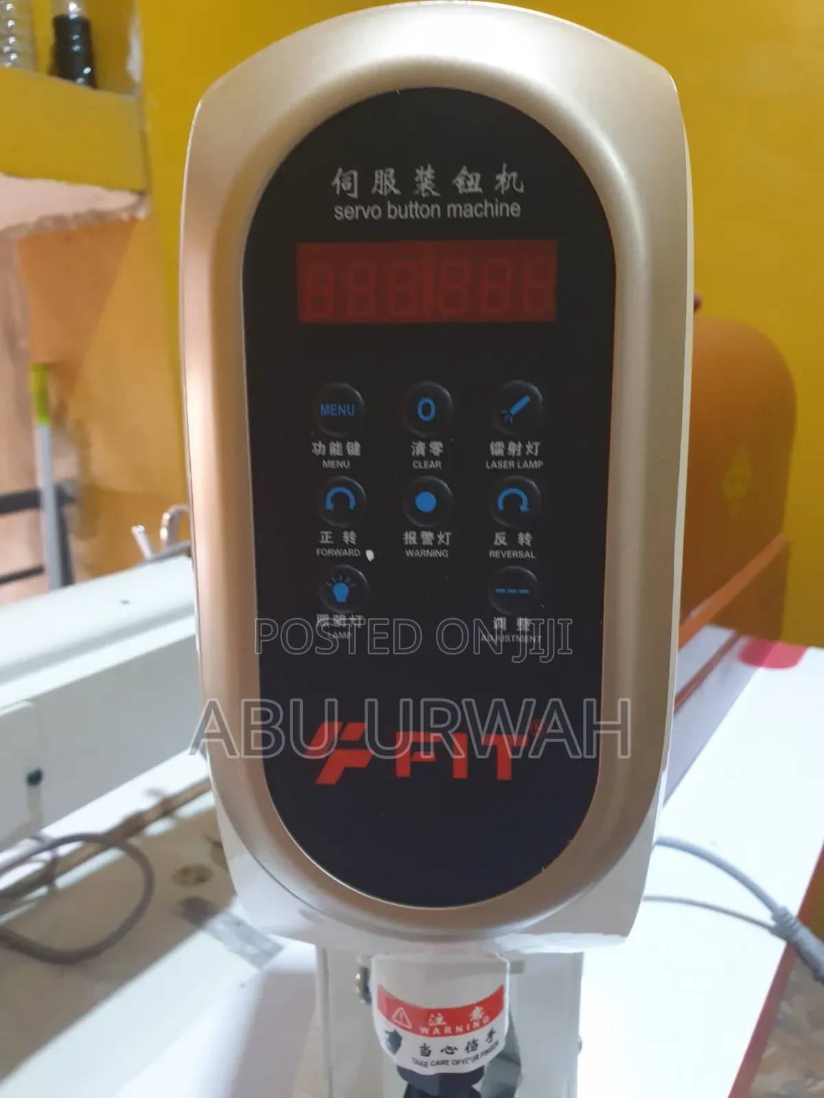 Digital Eyelet Machine