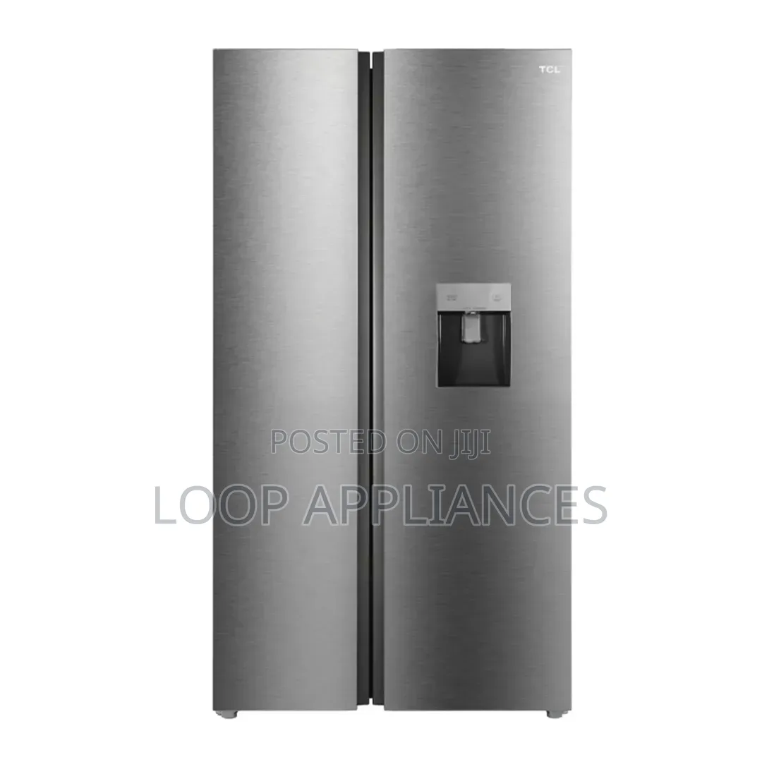 New 433 Litres TCL Side by Side Door P575SBGWD Refrigerator