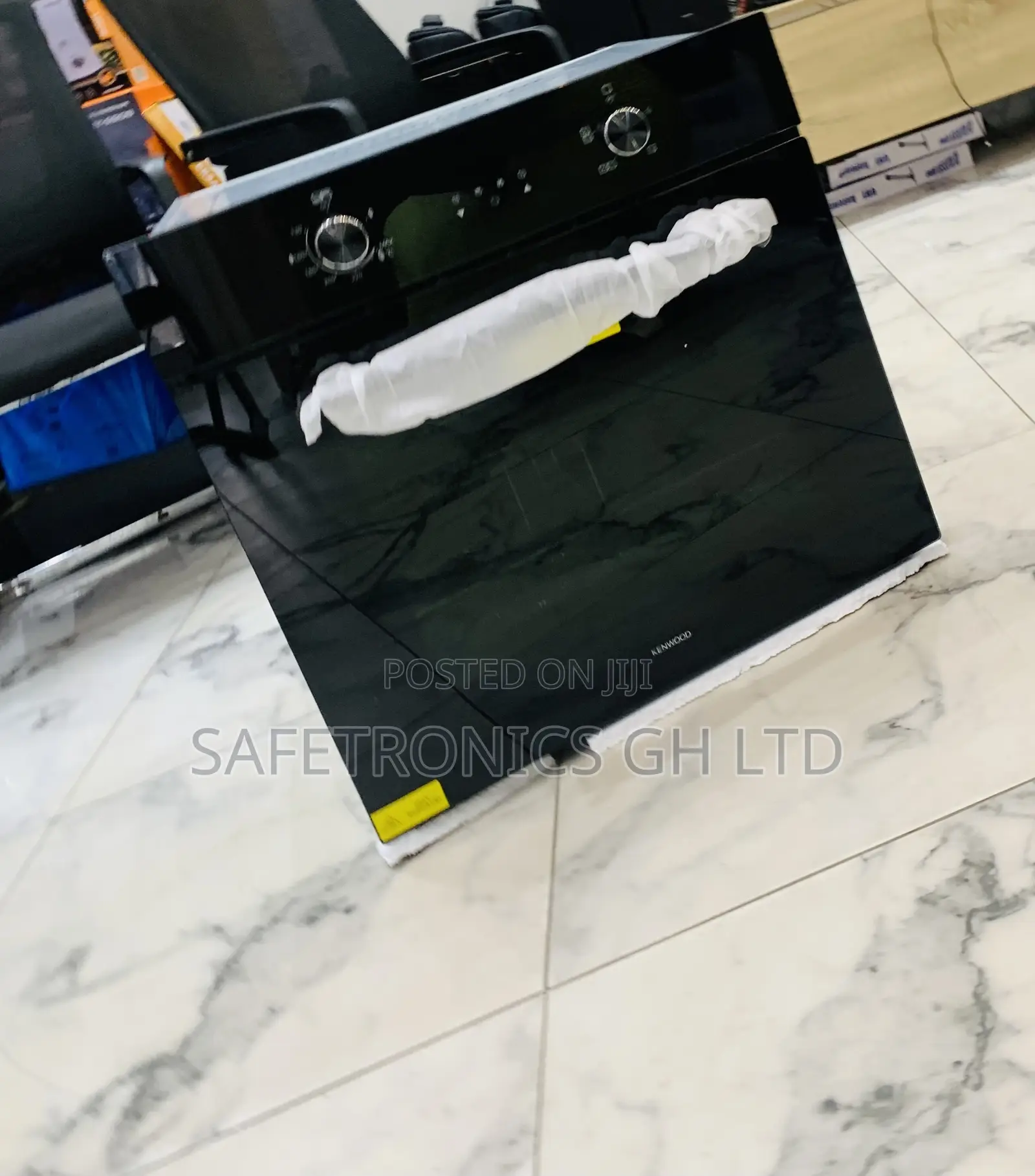 Essential Modern • Black Kenwood Inbuilt Electric Oven