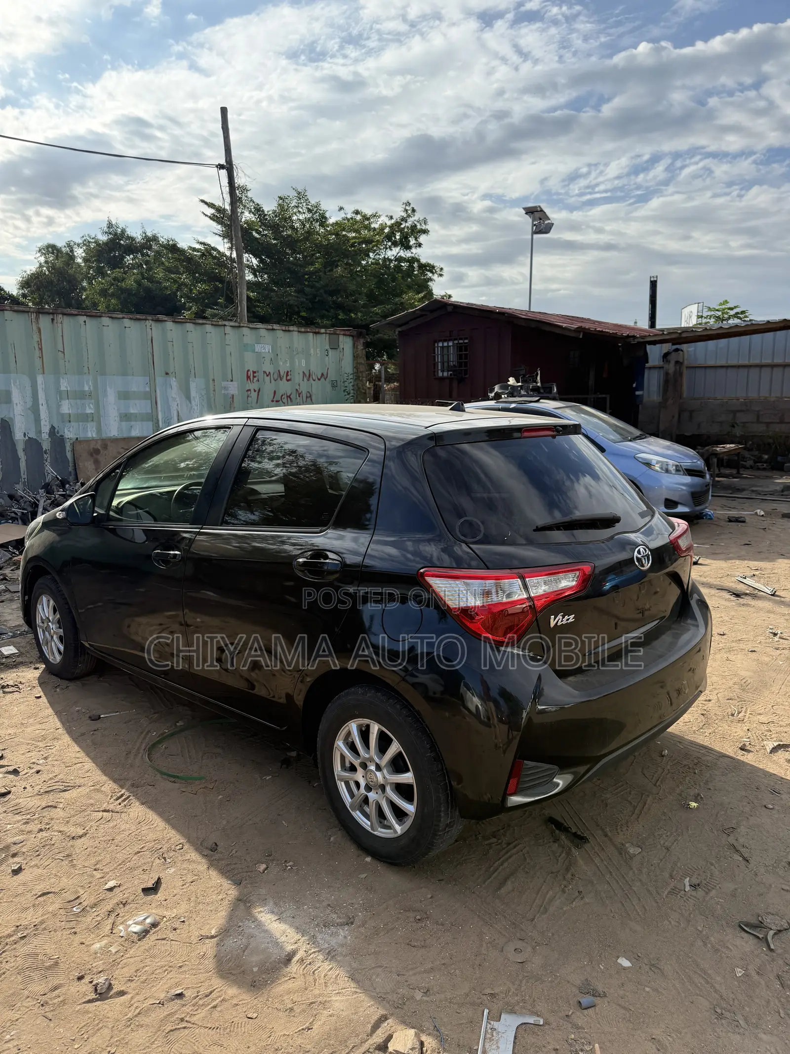 Toyota Vitz 2017 Black