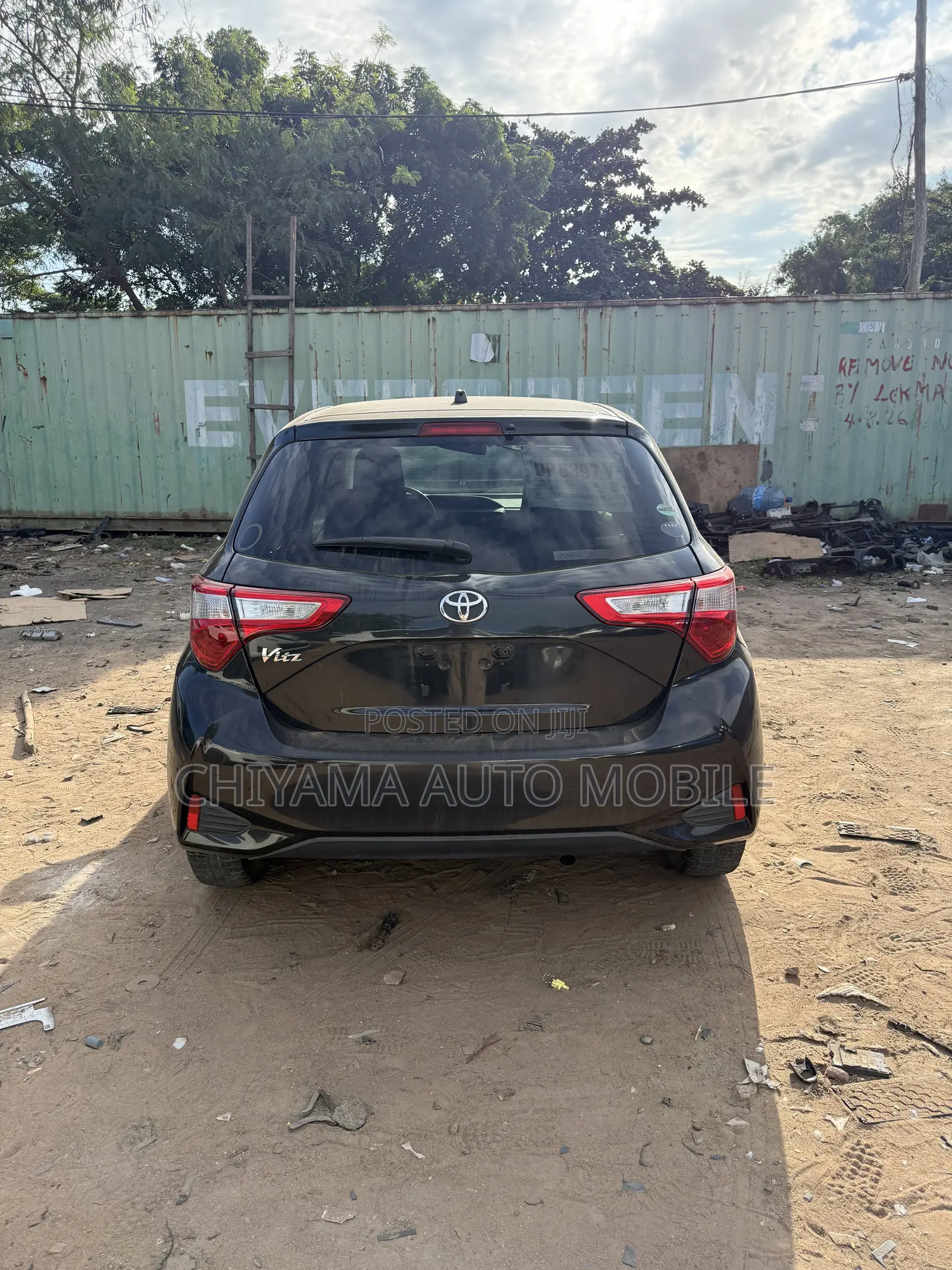 Toyota Vitz 2017 Black