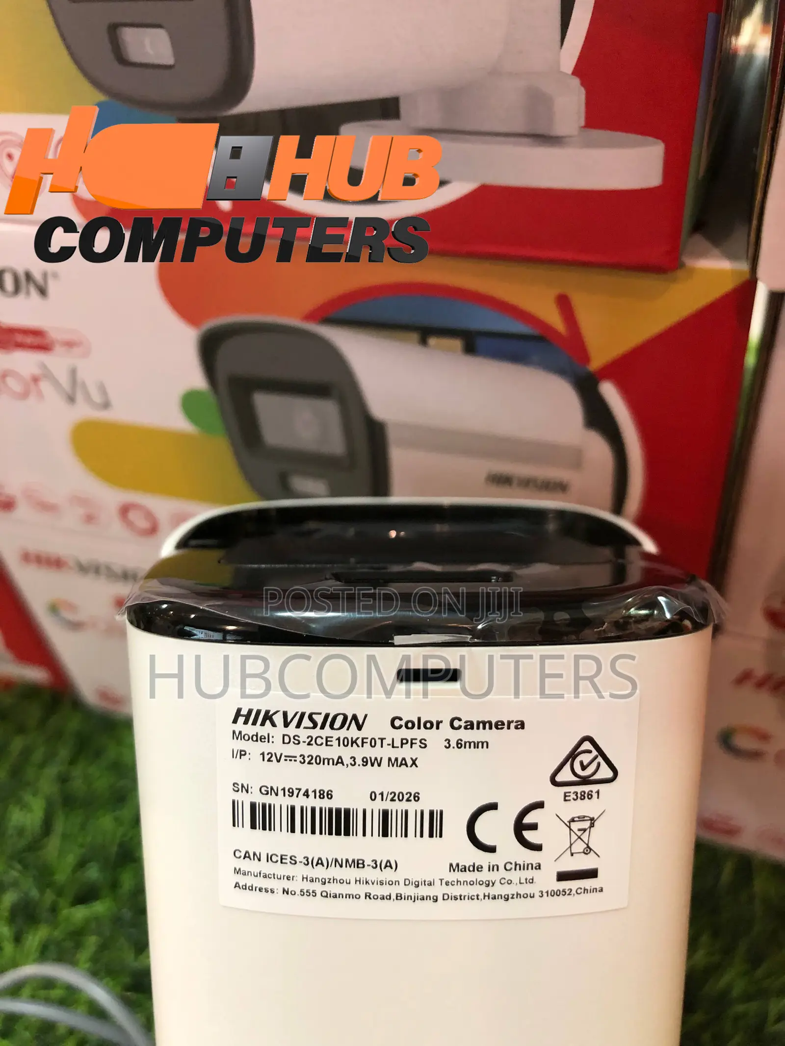 Hikvision (Ds-2ce10kf0t-Lpfs) Colorvu Fixed Bullet Camera