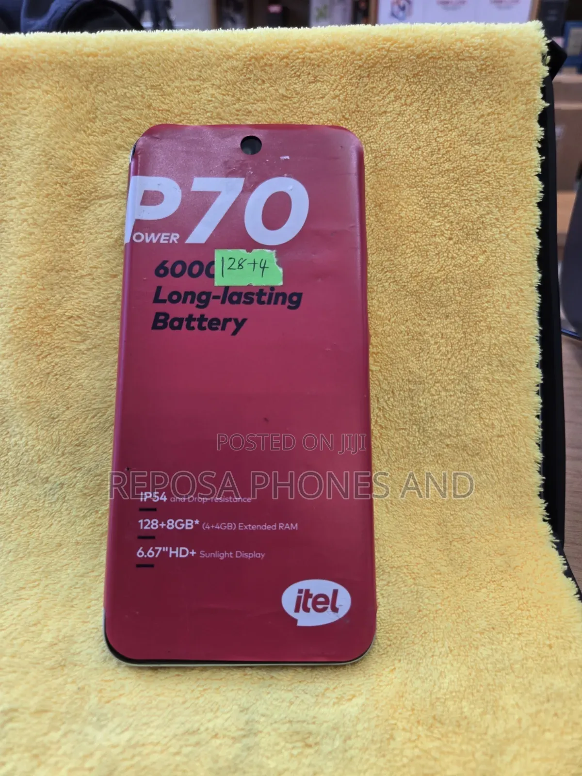 New Itel Power 70 128 GB Blue