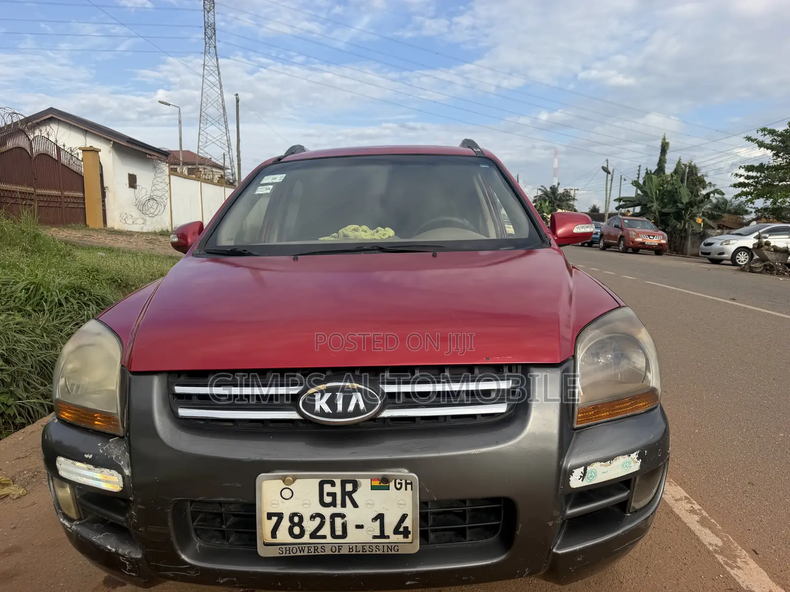 Kia Sportage 2008 Red