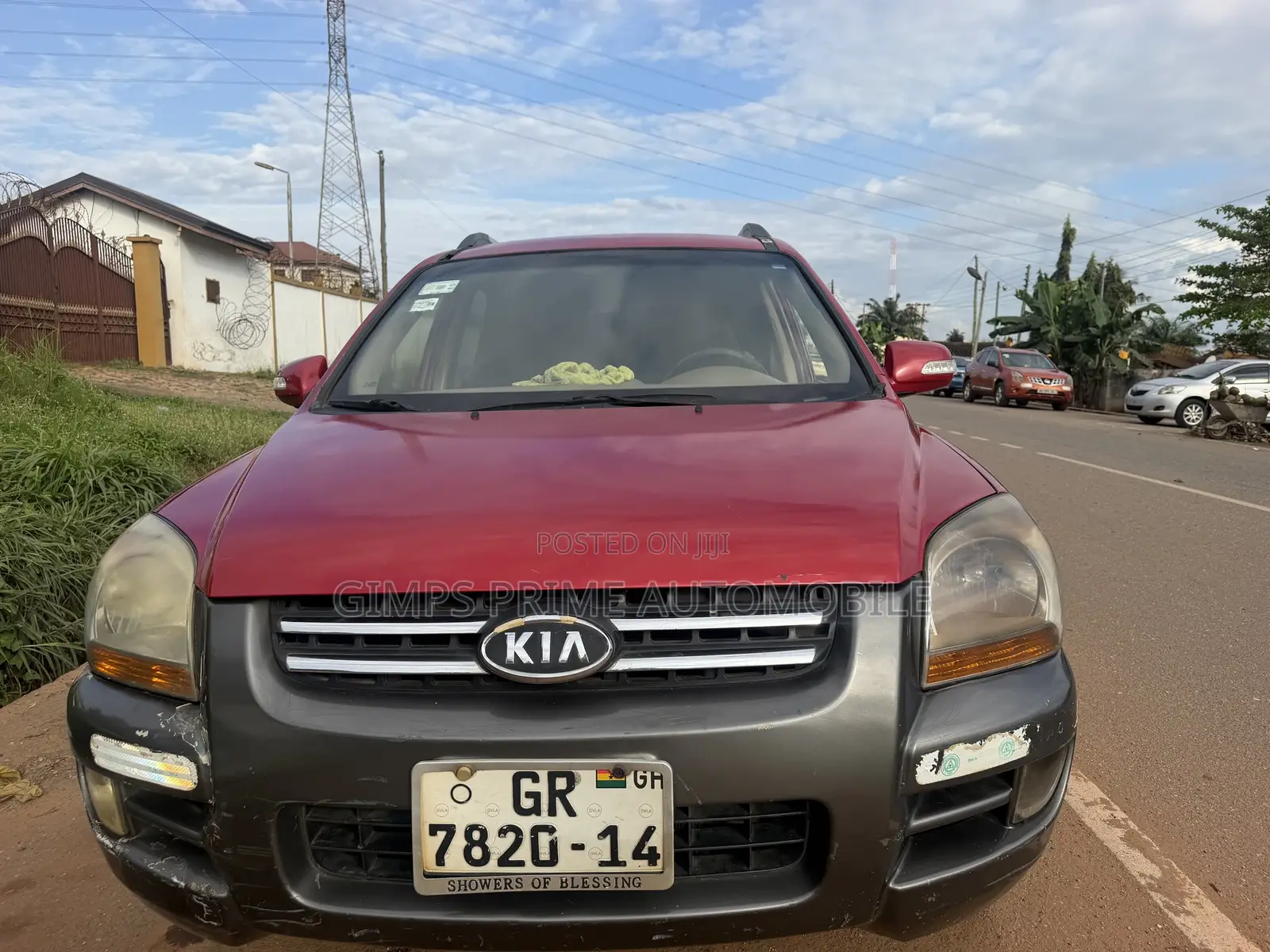 Kia Sportage 2008 Red
