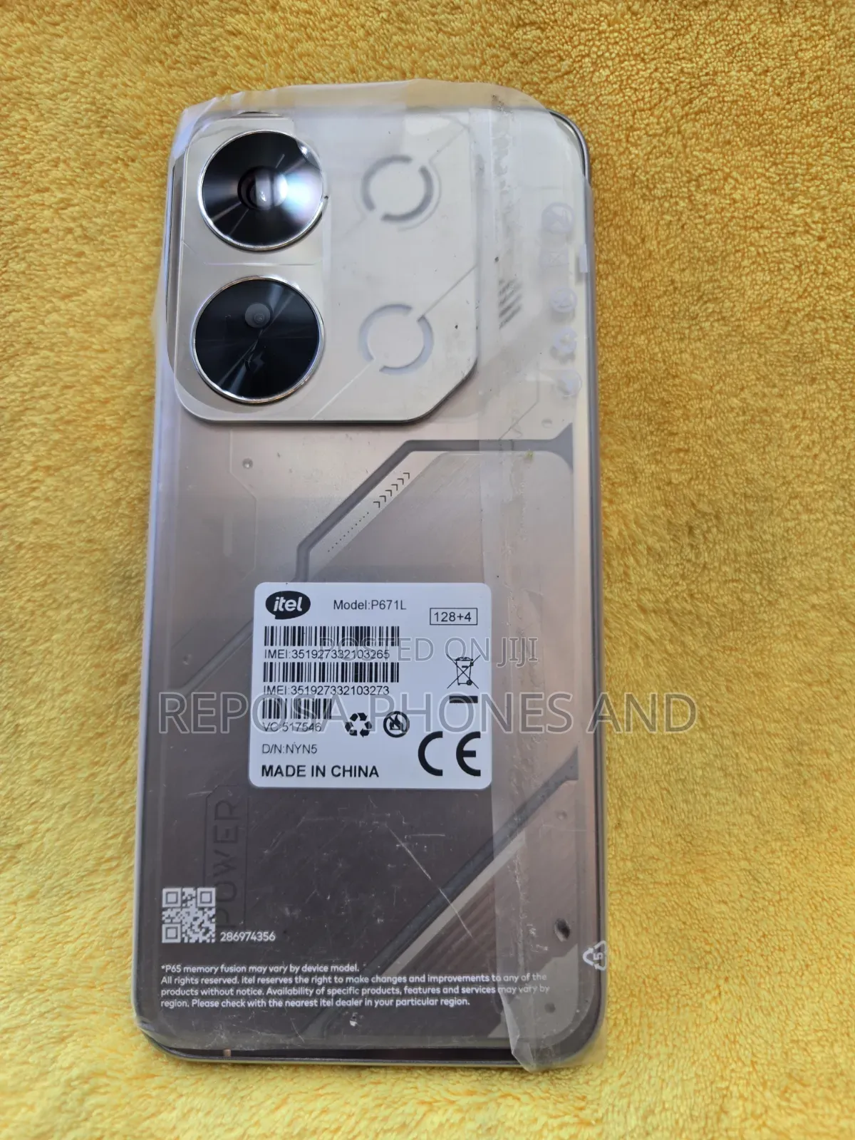 New Itel P65 128 GB Gold