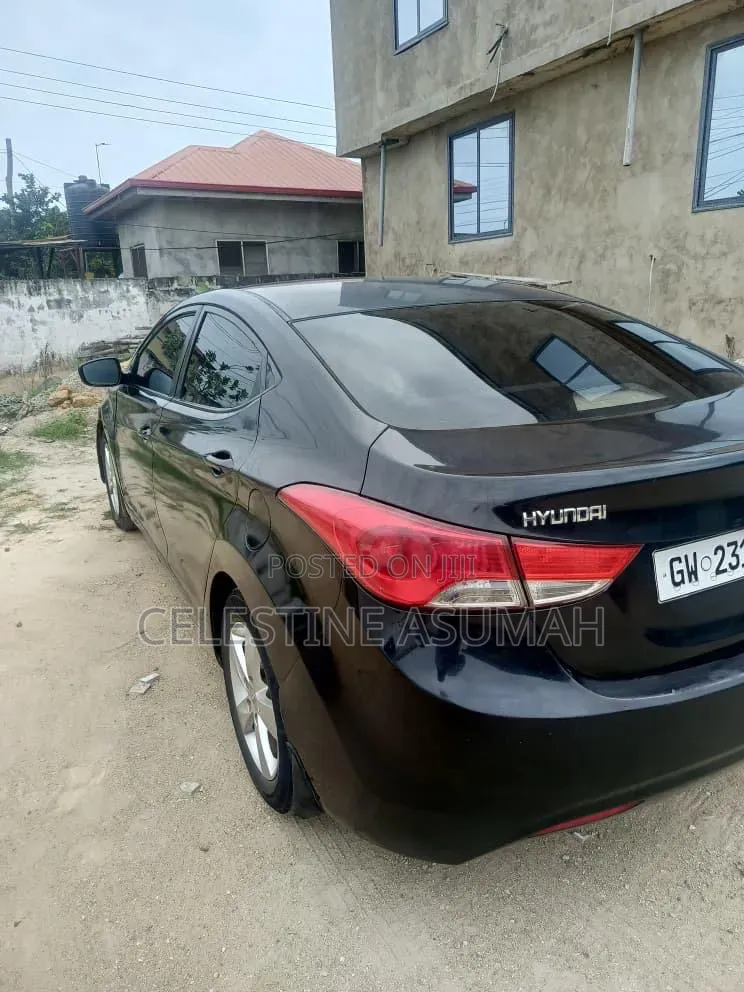 Hyundai Elantra GLS 2012 Black