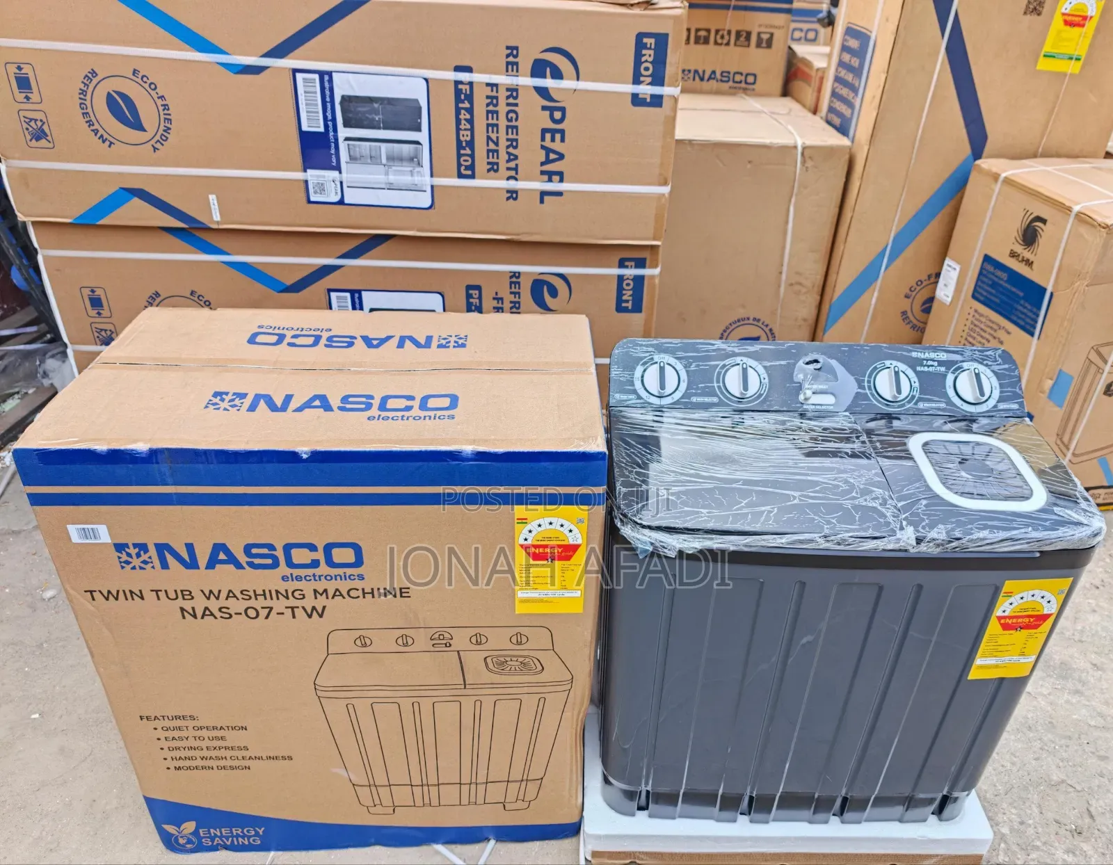 Nasco 7kg Nas-07-Tw Twin Top Washing Machine