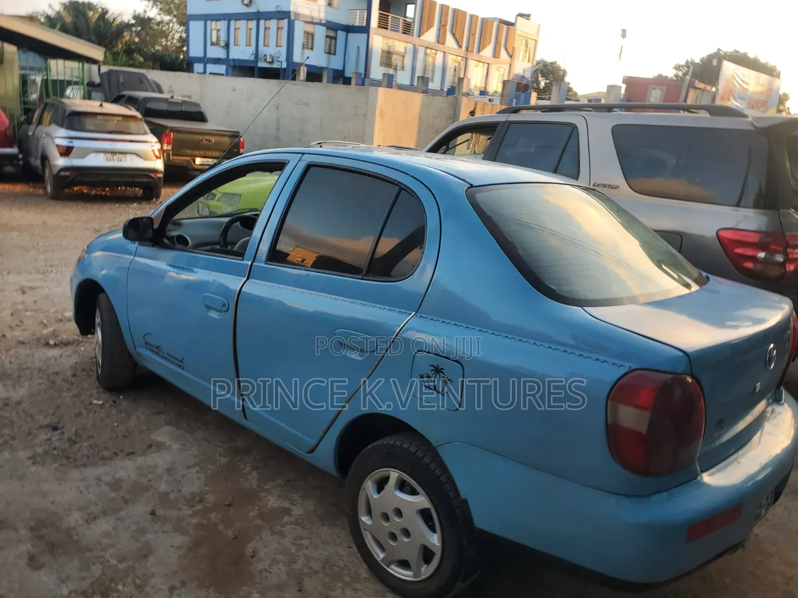 Toyota Echo Sedan 2005 Blue