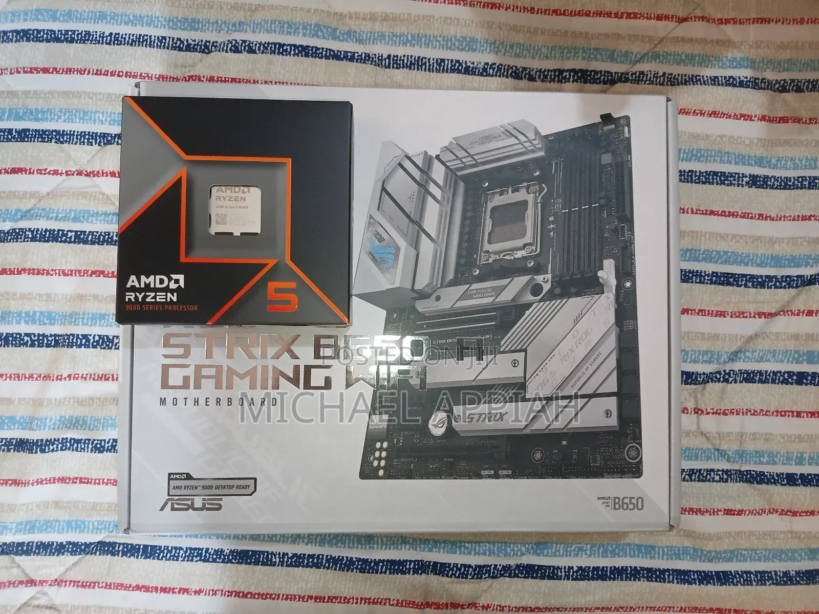Ryzen 5 9600x + ASUS ROG Srtix B650-a Gaming WiFi