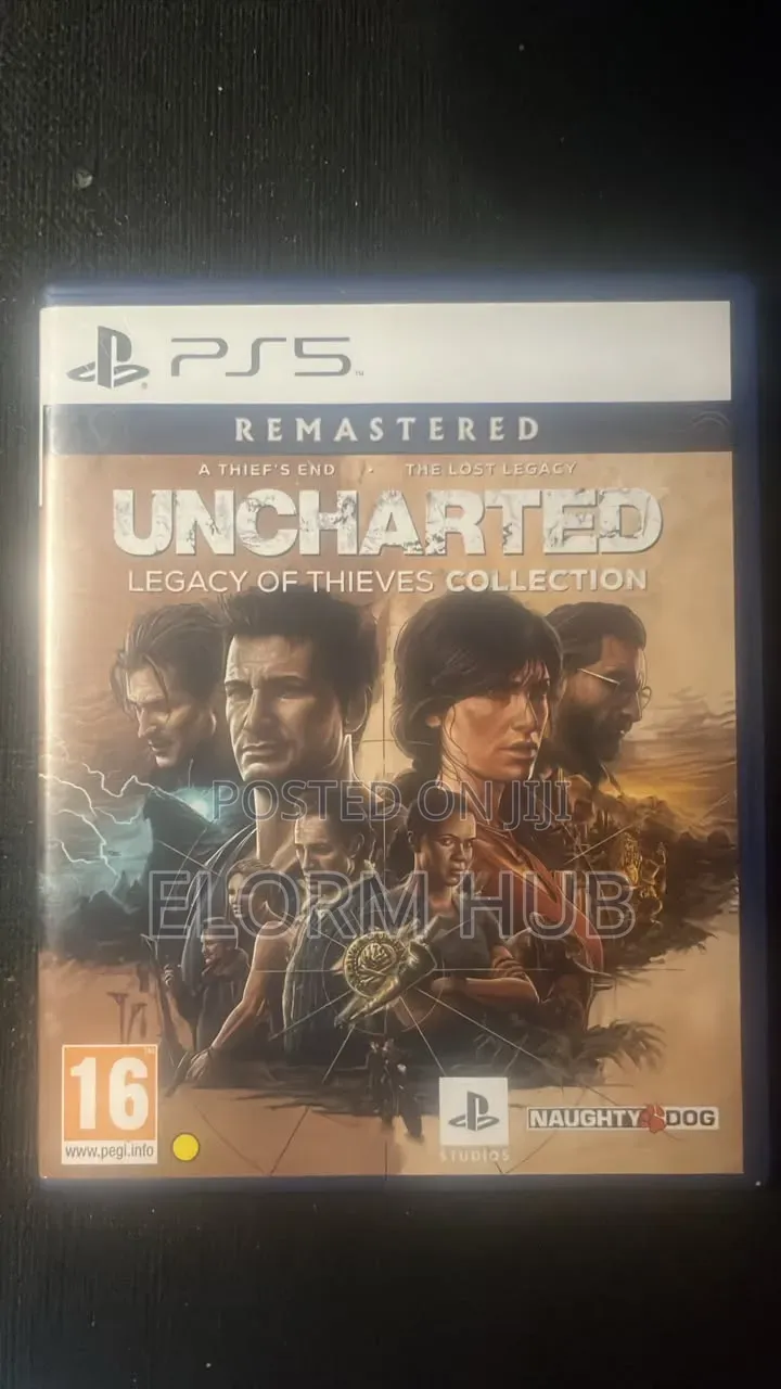 Uncharted Legacy of Thieves Ps5 Disc