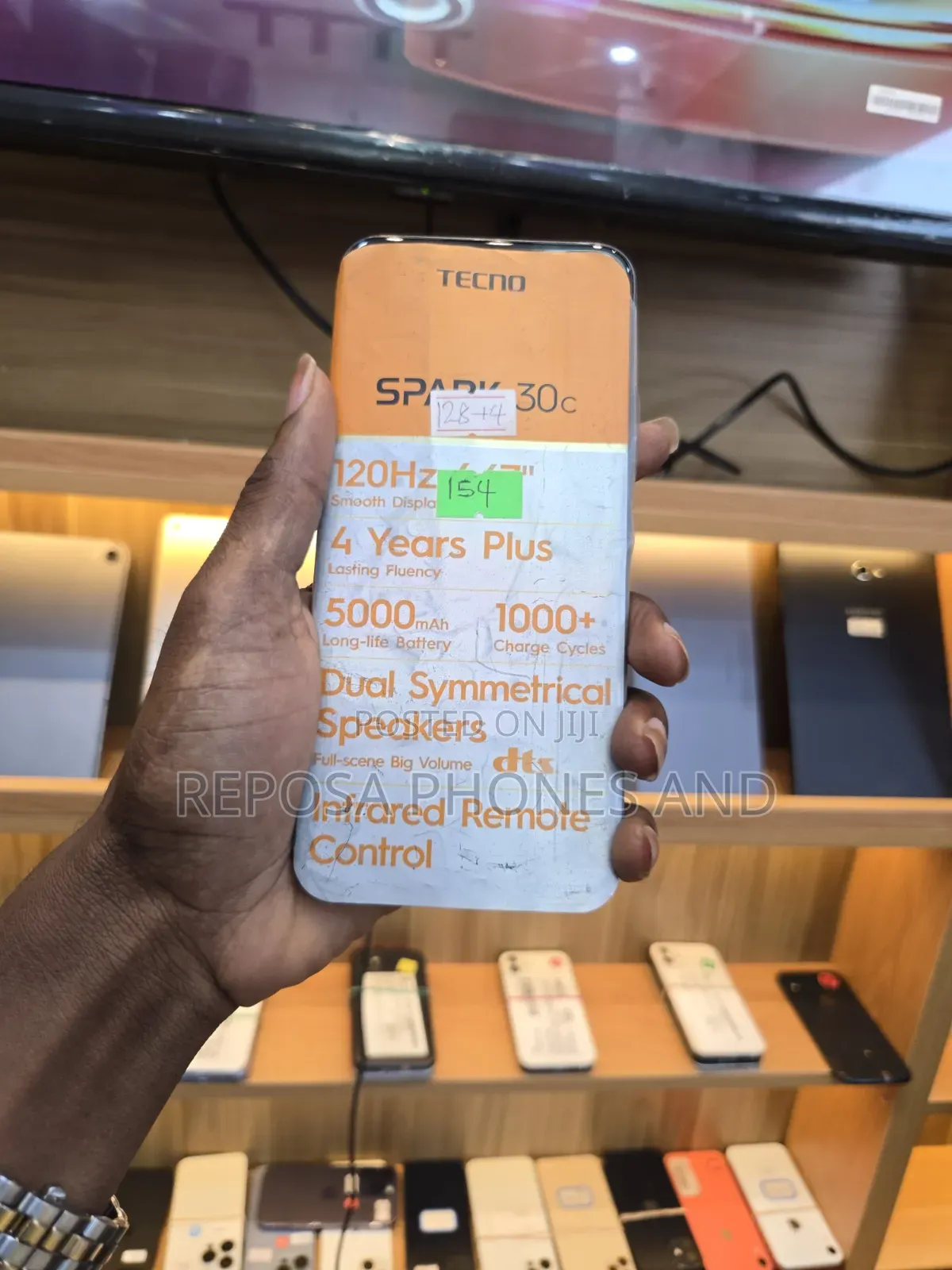 New Tecno Spark 30C 128 GB Graphite