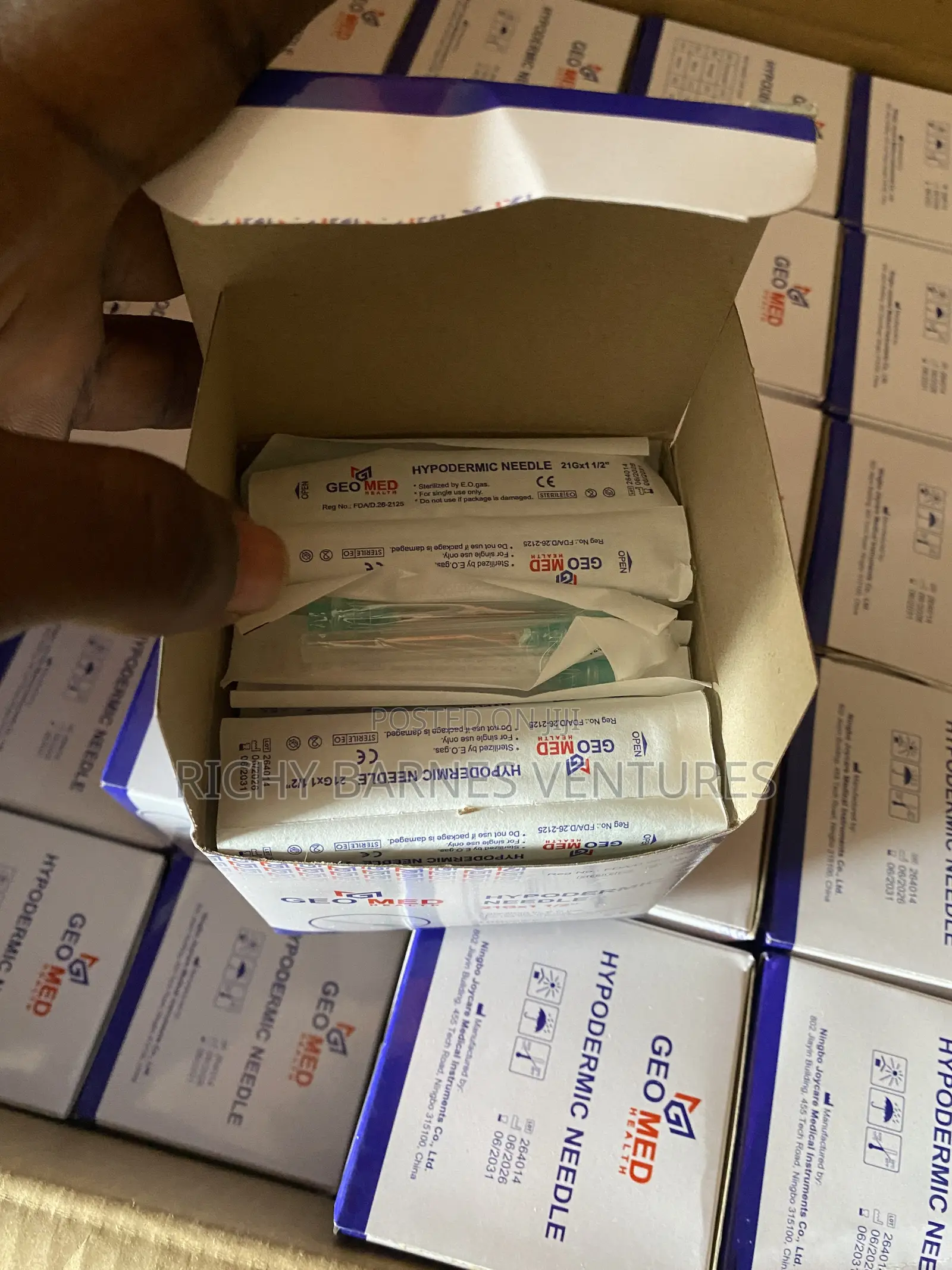 Hypodermic Needle 21G