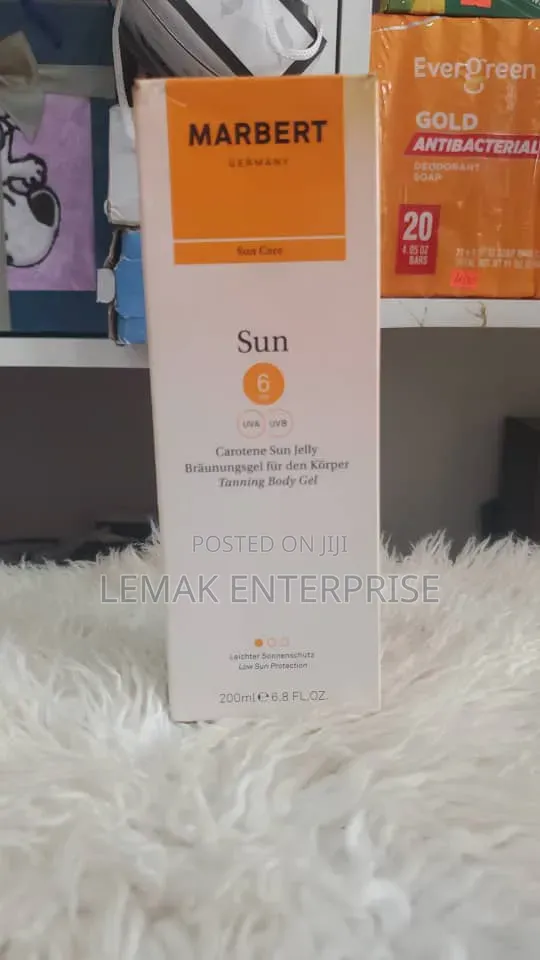 Marbert Carotene Sun SPF 6 Body Gel (200 Ml) From Germany.