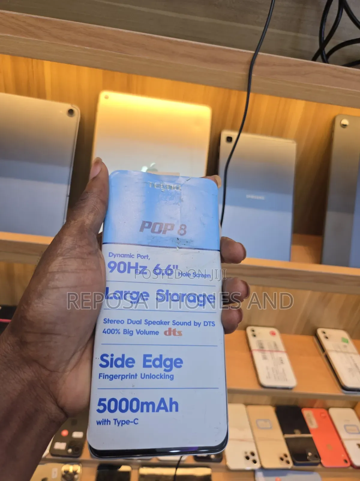 New Tecno Pop 8 64 GB Blue