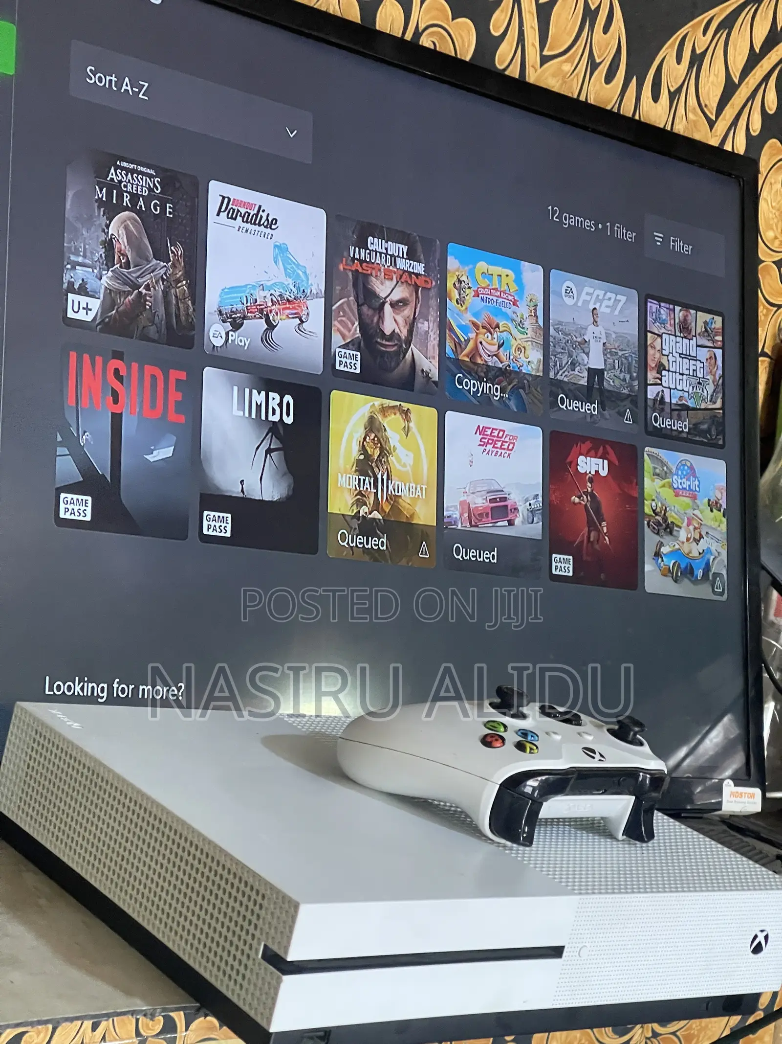 Xbox One S With Fc27 12 Games