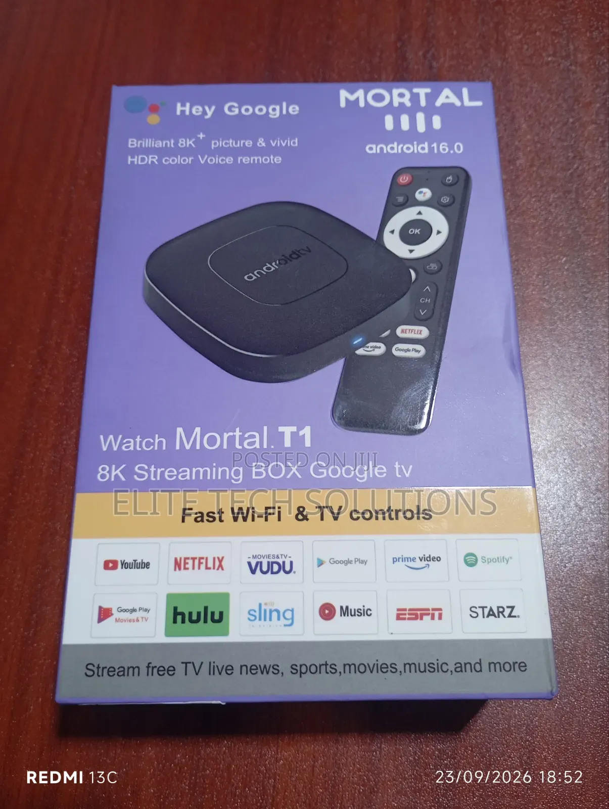 Mortal T1 Android TV Box