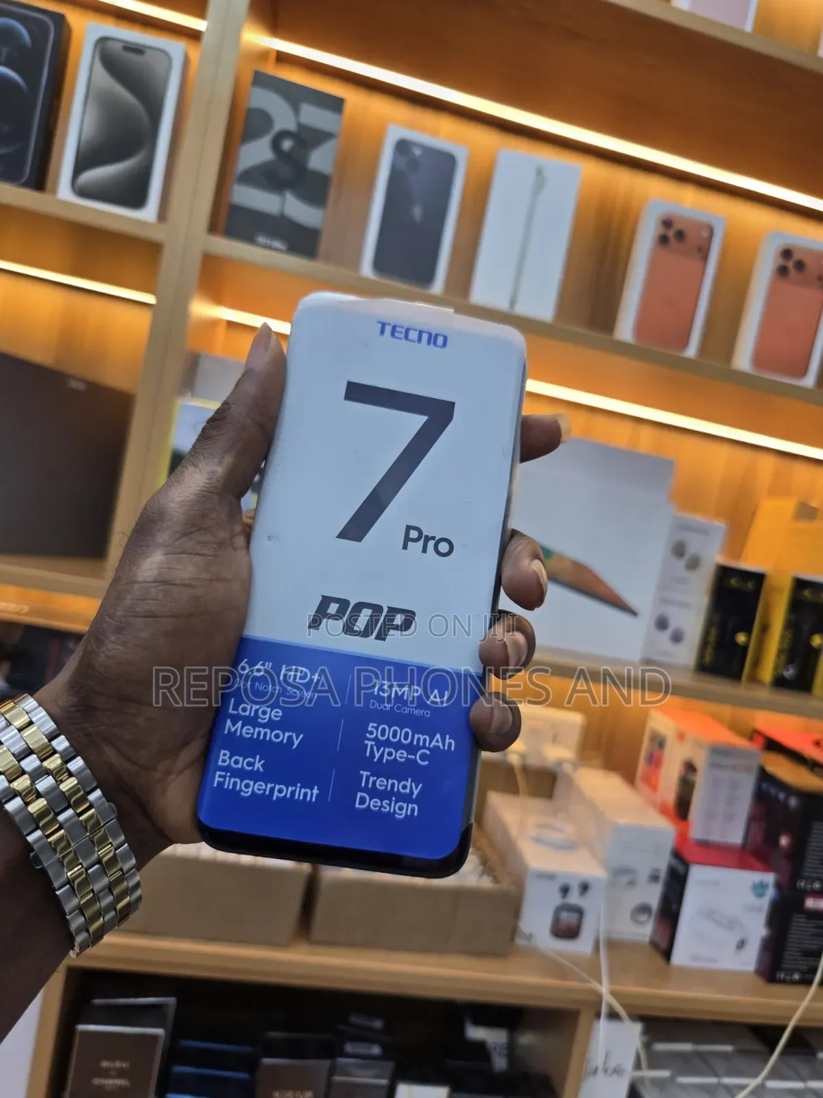 New Tecno Pop 7 Pro 64 GB Black