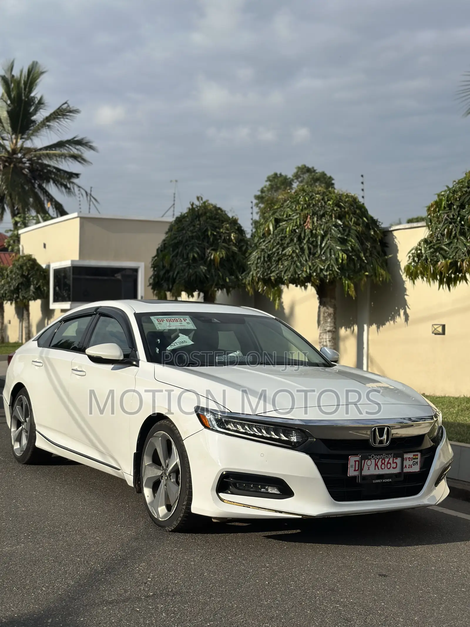 Honda Accord Touring 2018 White