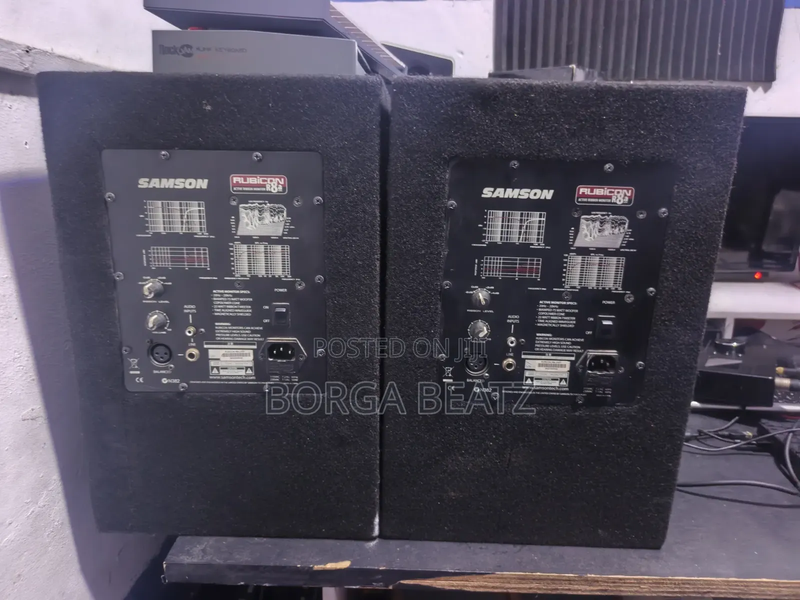 Samson 8" Inches Studio Monitors
