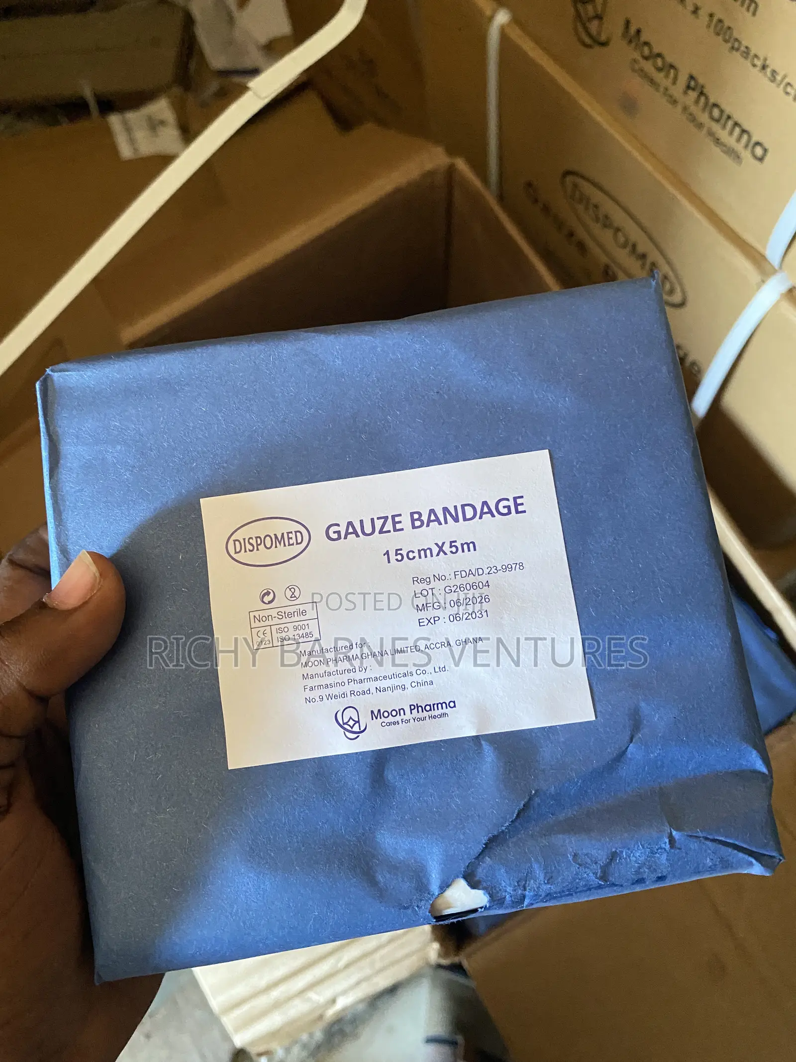 Gauze Bandage 6-Inches