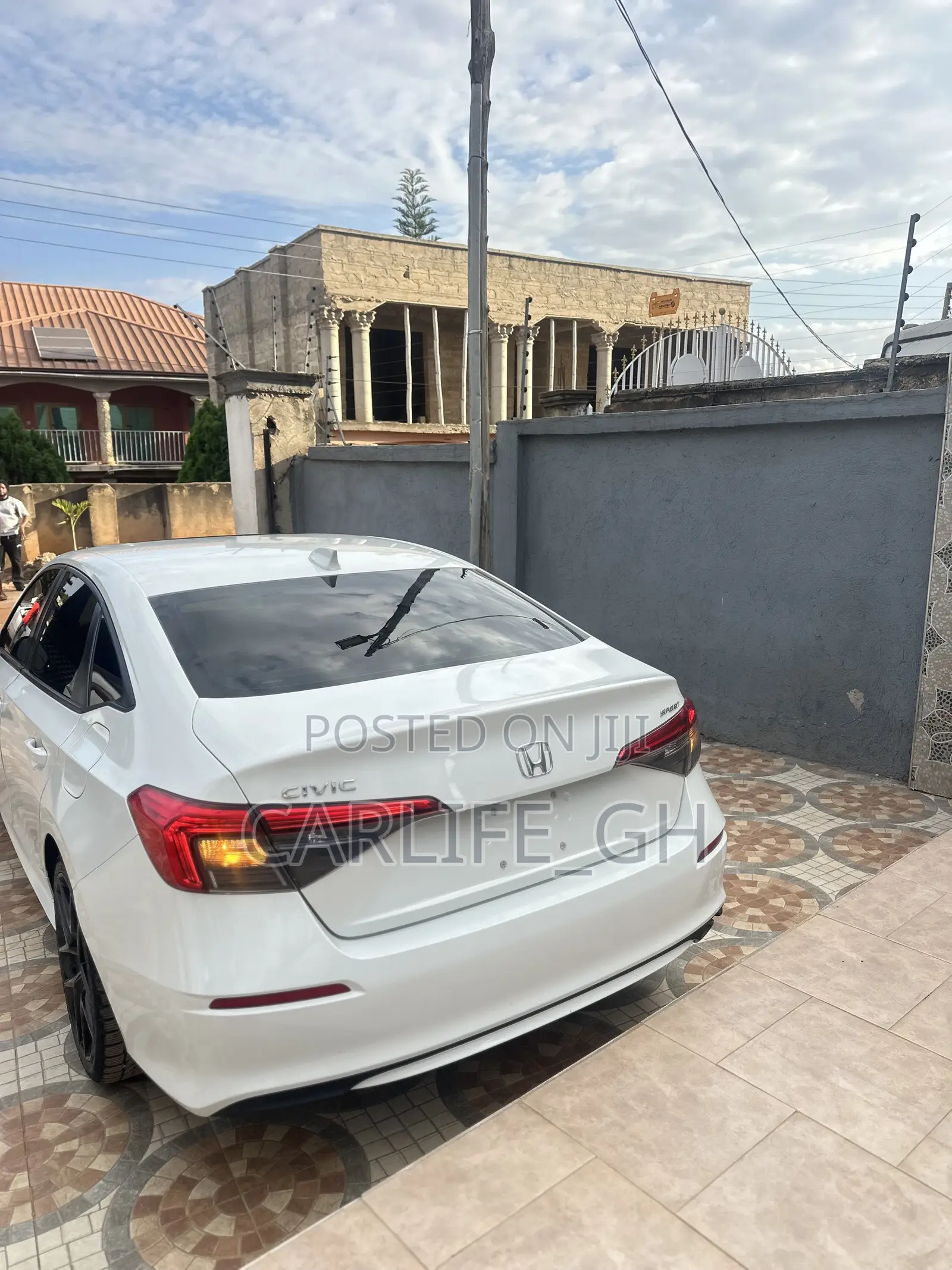 Honda Civic Sport CVT 2024 White