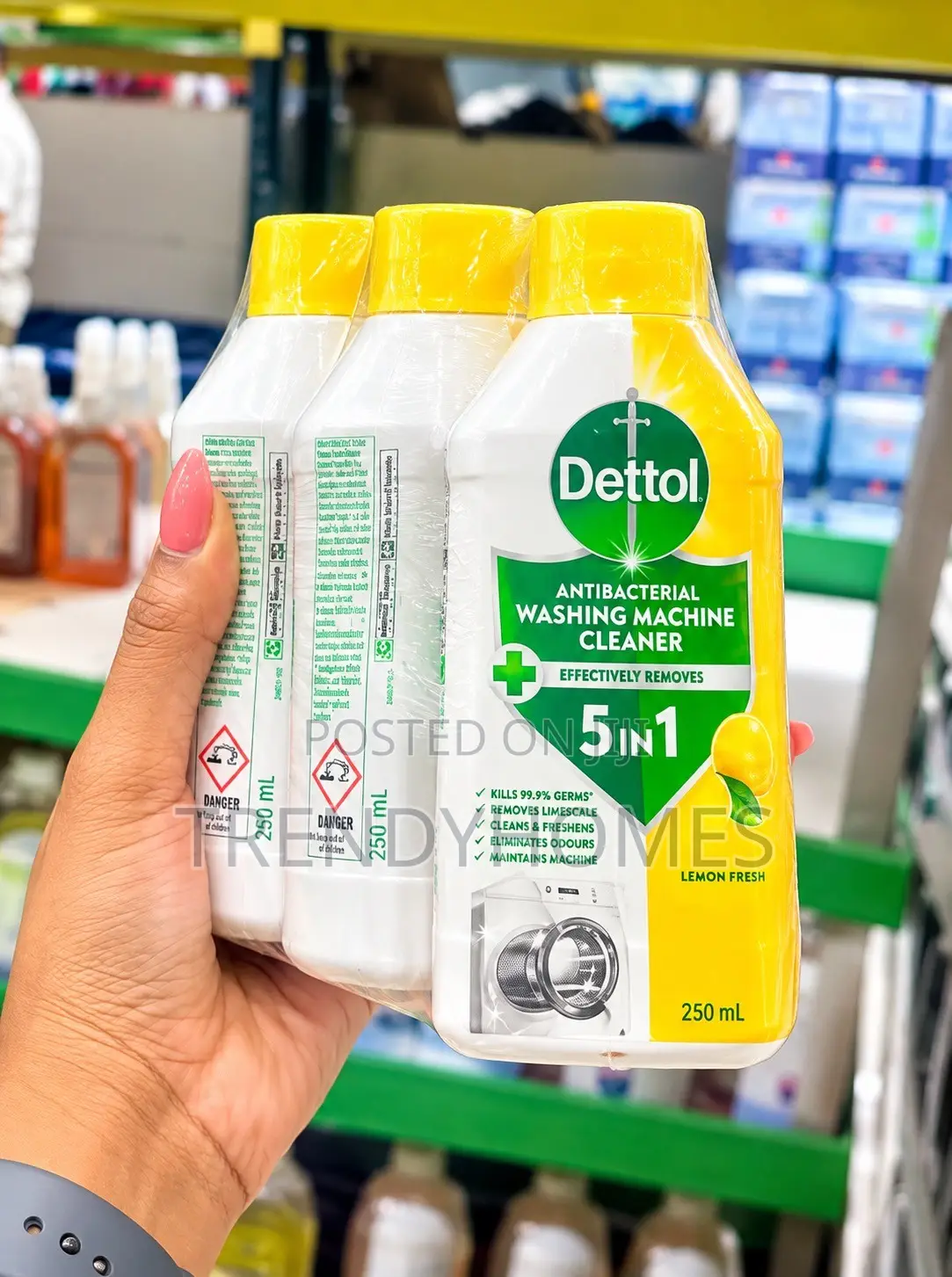 3in1 Dettol Washing Machine Cleaner