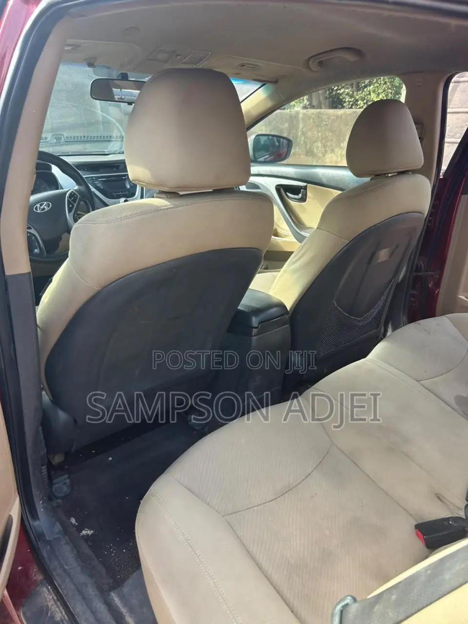 Hyundai Elantra 2013 Red