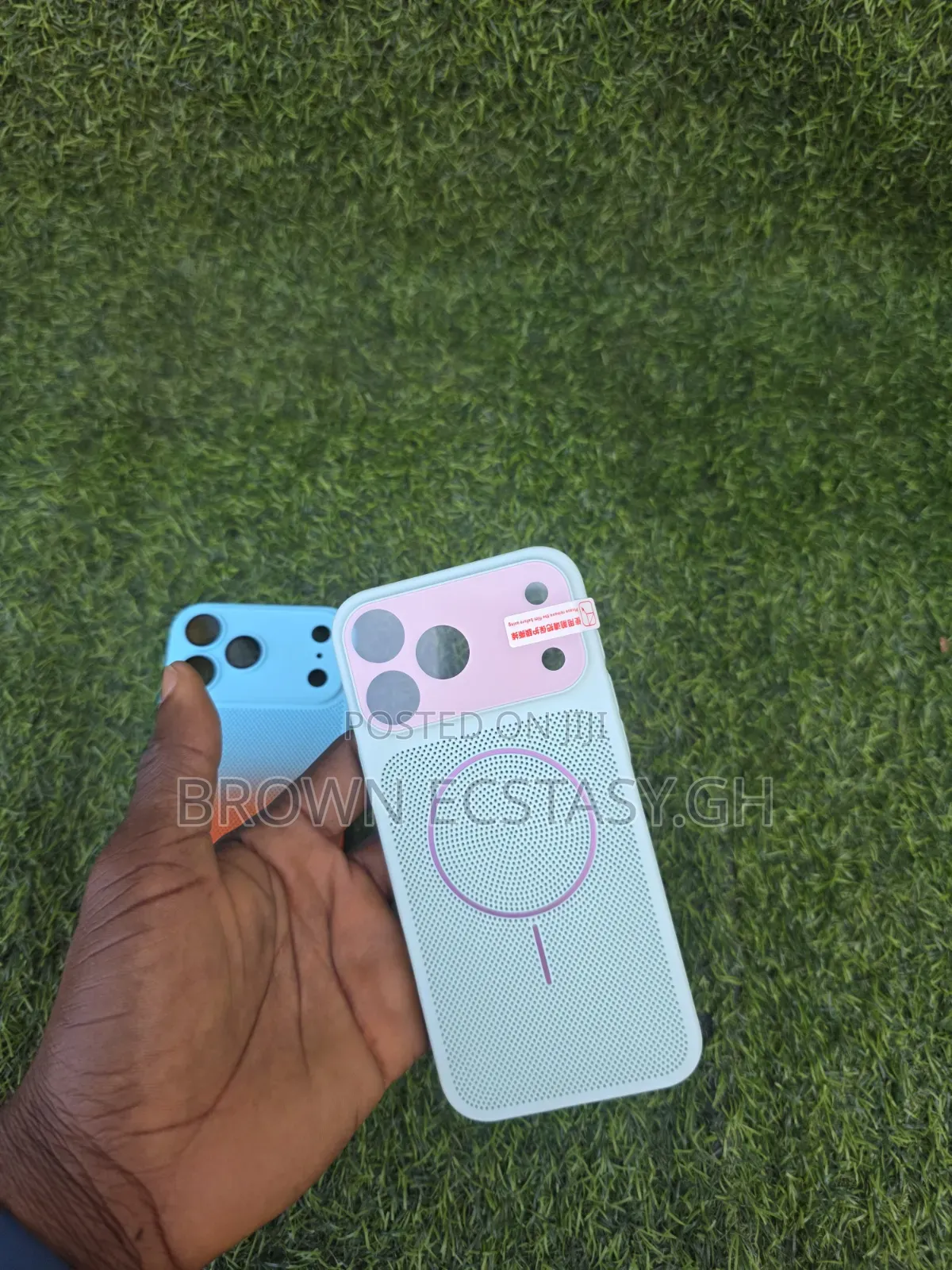 iPhone 17/18 Pro and Pro Max Two Toned Breathable Case