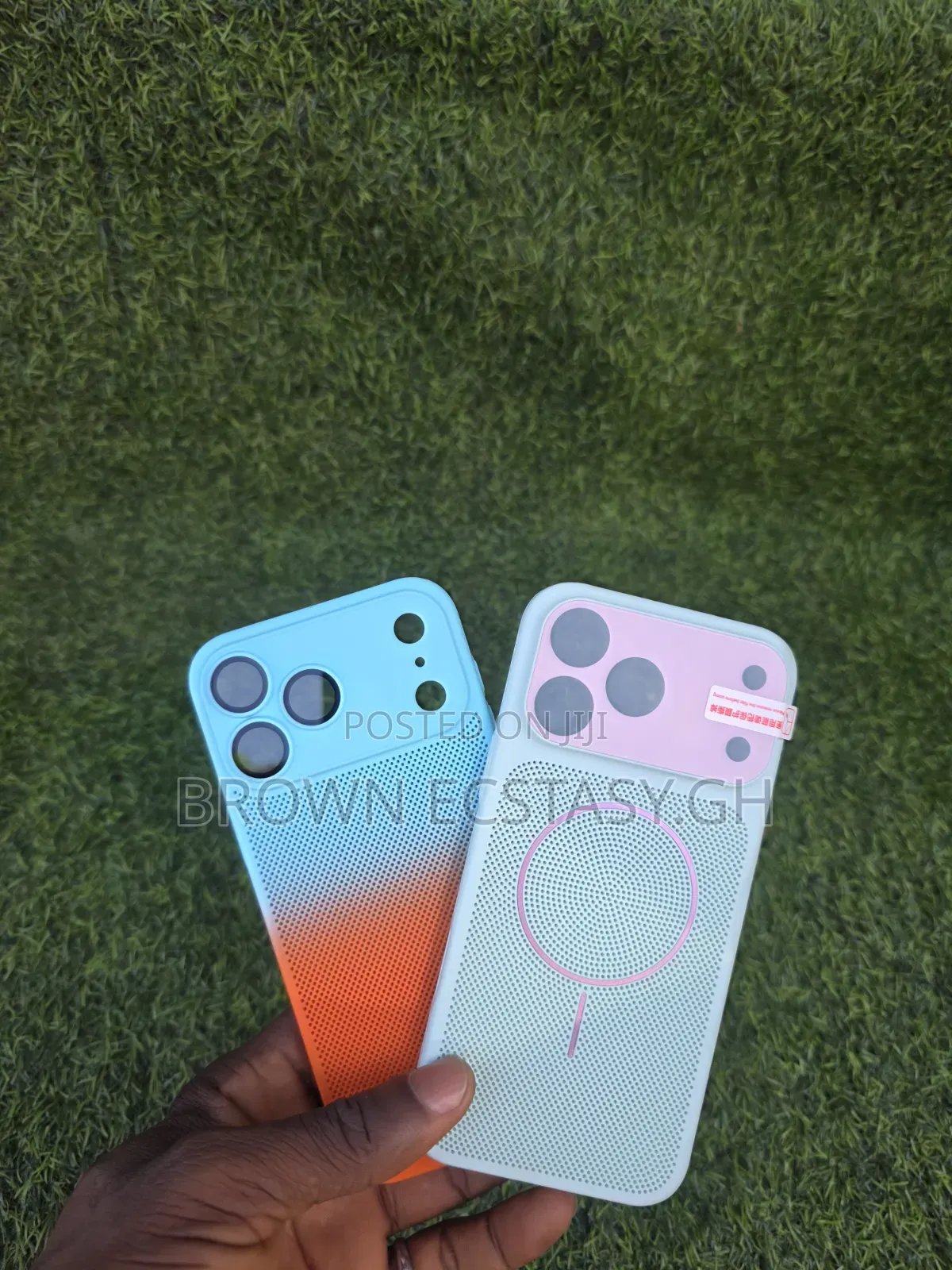 iPhone 17/18 Pro and Pro Max Two Toned Breathable Case