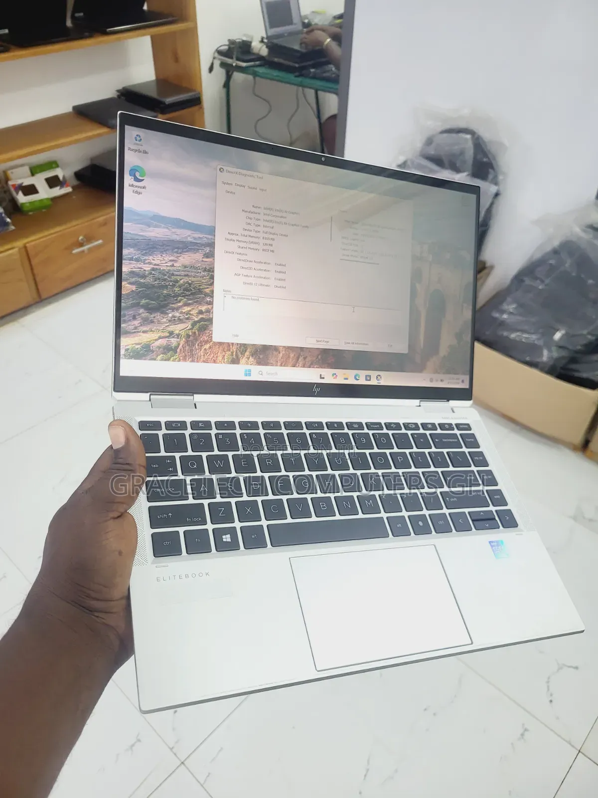 Laptop HP EliteBook x360 1030 G8 16GB Intel Core i7 SSD 512GB