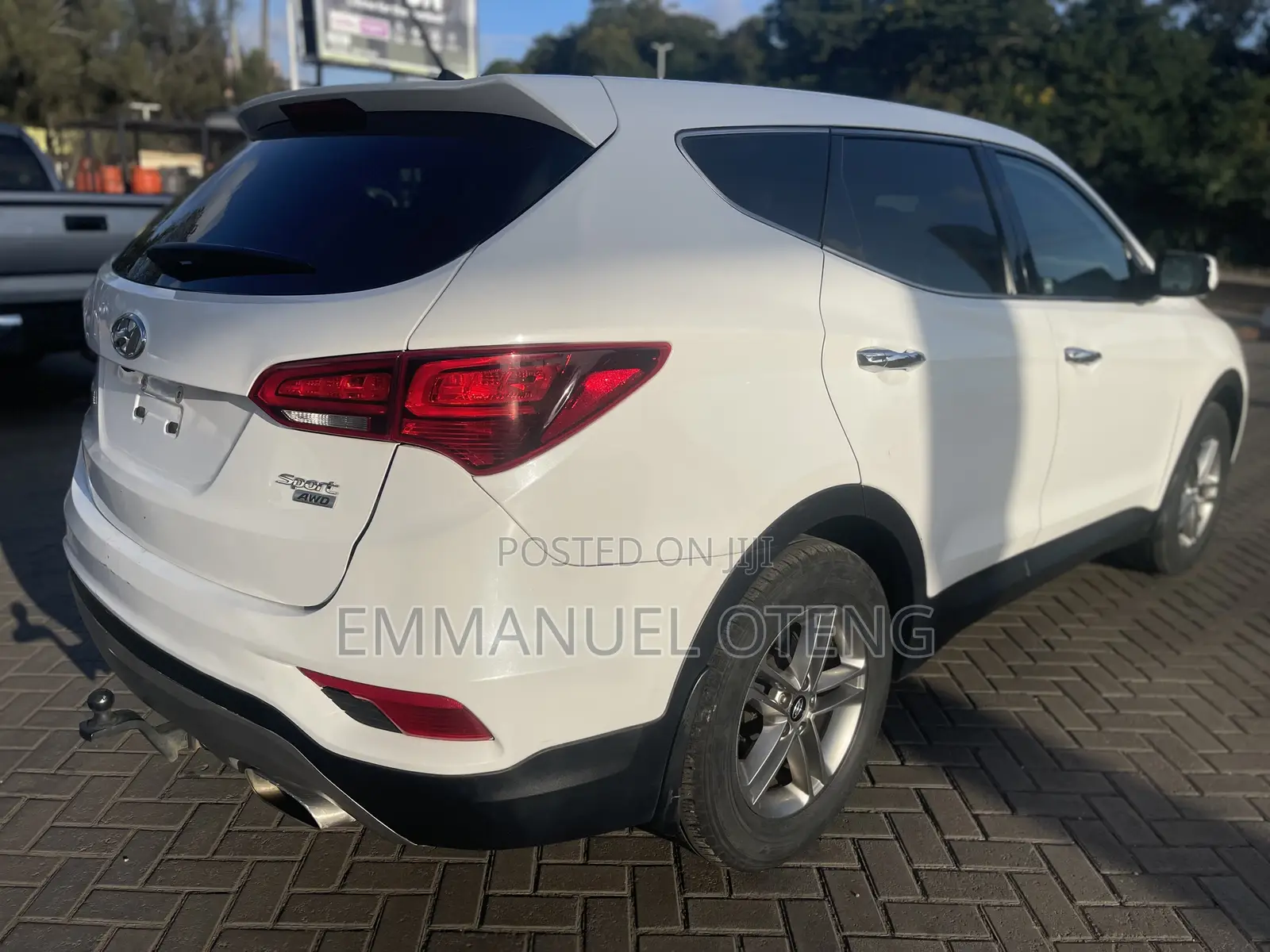 Hyundai Santa Fe 2018 White