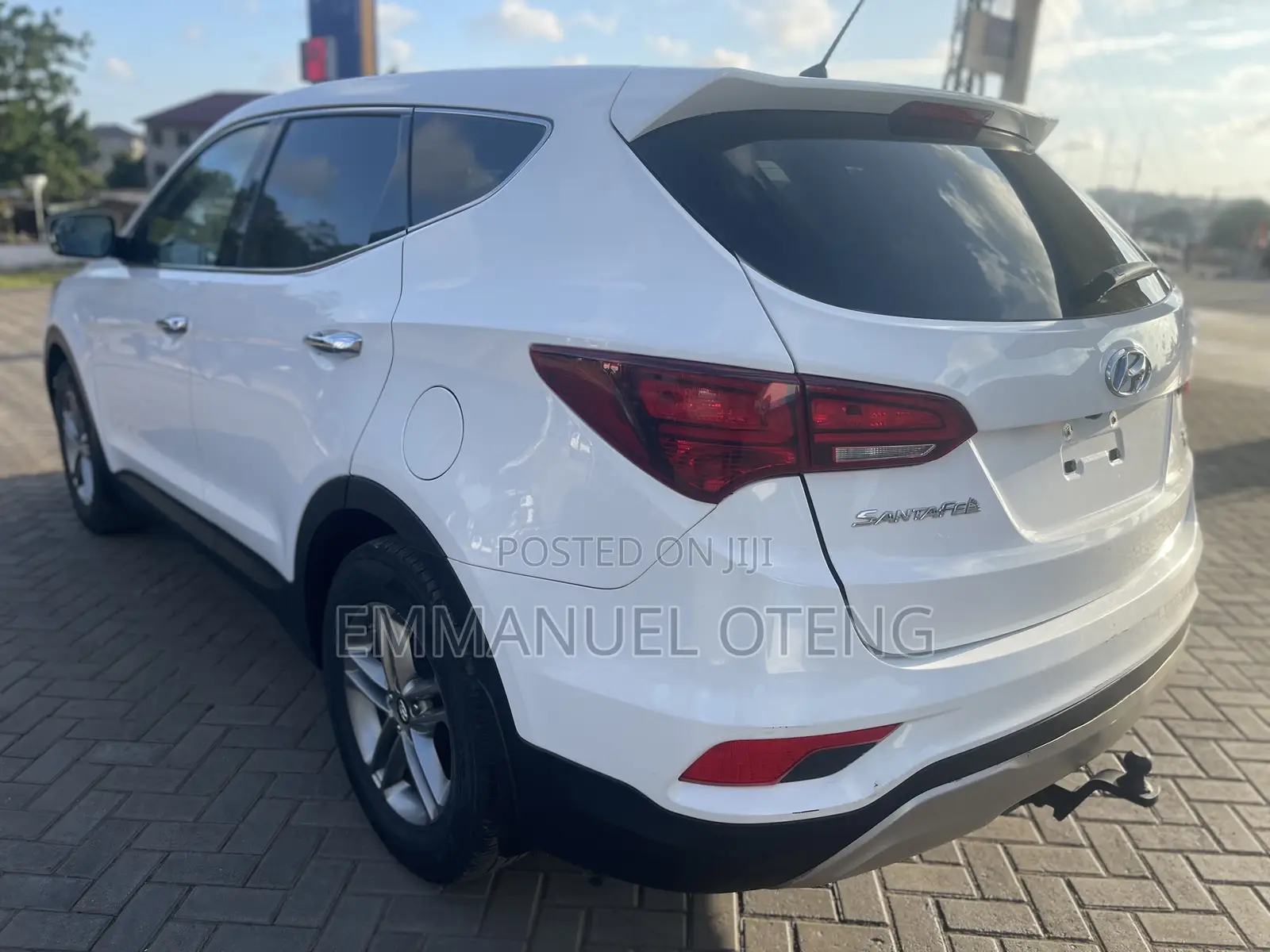 Hyundai Santa Fe 2018 White